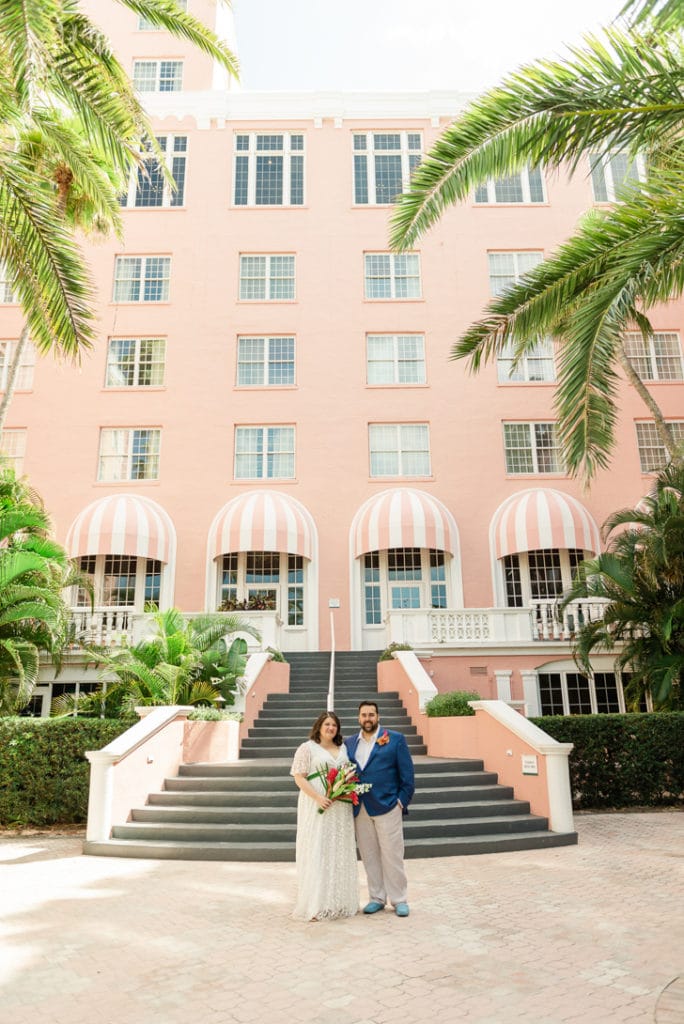 Cole and Joanie Intimate Wedding at the Don Cesar hotel | Tampa Wedding Photographer | Joyelan Photography