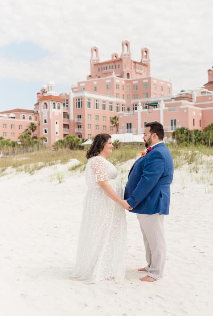 Cole and Joanie Intimate Wedding at the Don Cesar hotel | Tampa Wedding Photographer | Joyelan Photography