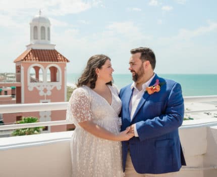 Cole and Joanie Intimate Wedding at the Don Cesar hotel | Tampa Wedding Photographer | Joyelan Photography