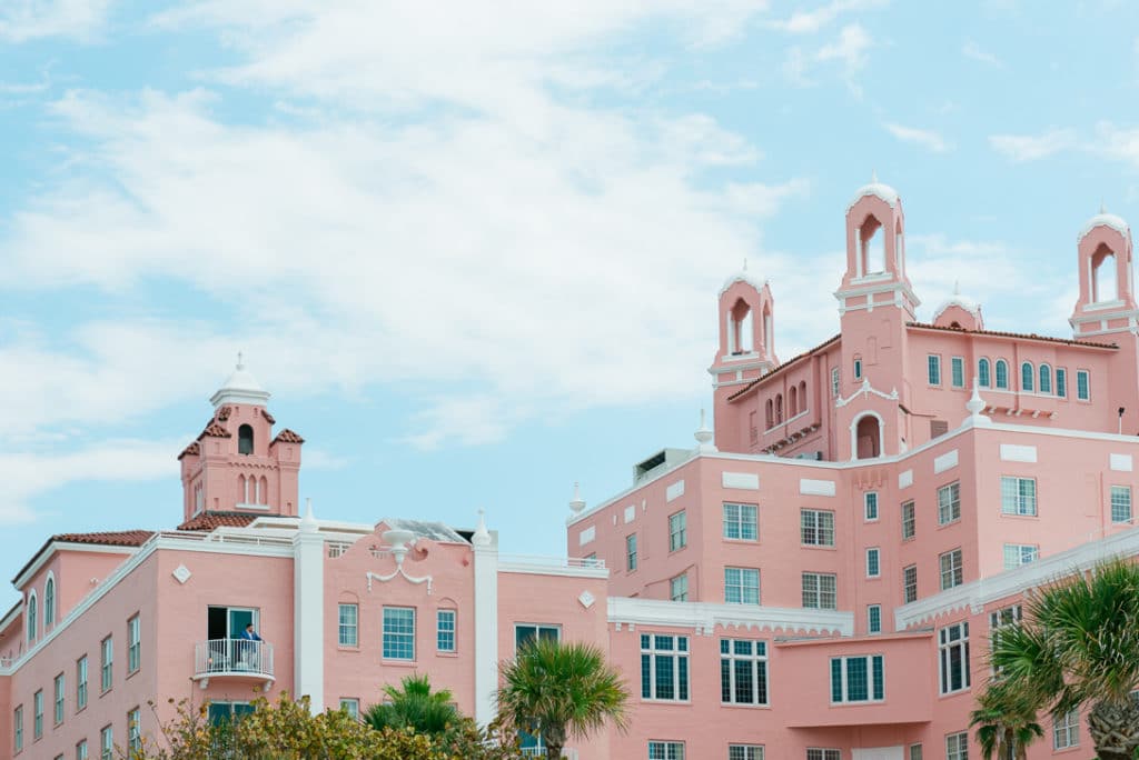 Tropical Don CeSar Intimate Wedding St. Pete Florida