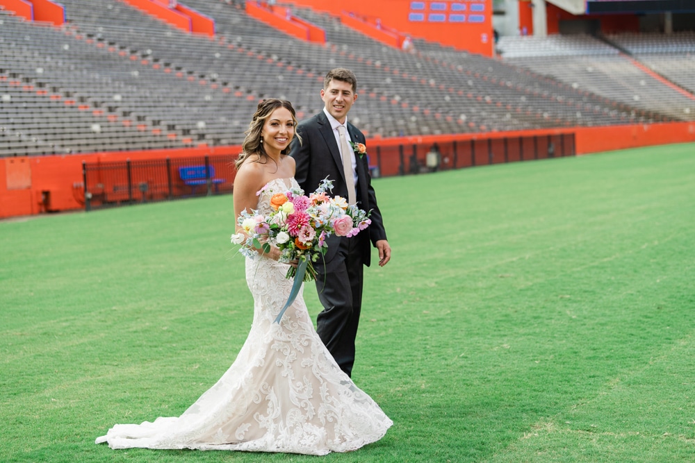 Maddy and Brandon wedding at University of Florida By Joyelan Photography
