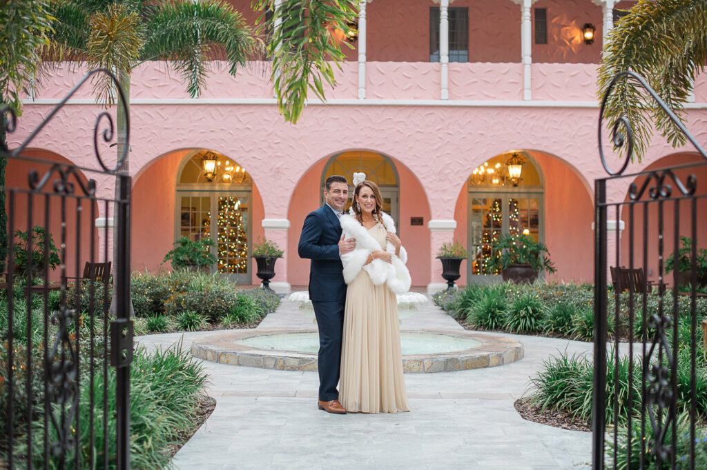 micro wedding at the Hacienda Hotel New Port Richey