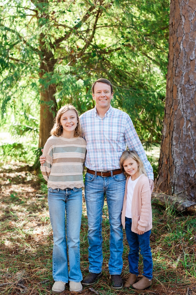 lieutenant Sean Becker with Sutton and Shelby